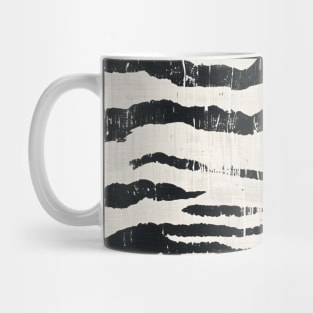 Zebra Abstract Elegant Boho Mug